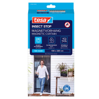 Hyönteisverho magneetti tesa 1 x 2,2 m harmaa
