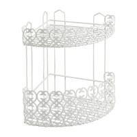 Suihkuhylly 2-tasoinen kulma Florenz