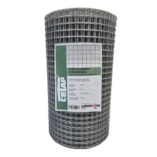 Hitsattu pieneläinverkko Cetap 0,6 x 30,5 m, 25,4  x  25,5 mm