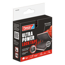 Tarranauha tesa ULTRA POWER lock 1 m x 25 mm musta