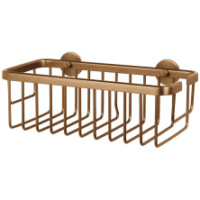 Suihkuhylly yksitasoinen Moon tesa pronssi