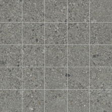 Lattialaatta Small Terrazzo 48 x 48 mm rect grey