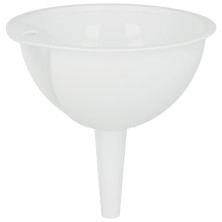 Suppilo muovi 14 cm valkoinen Metaltex