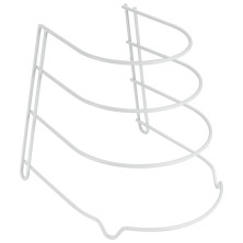 Paistinpannuteline Sierra valkoinen