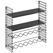 Modulihylly Libro 70 x 21 x 68 cm musta