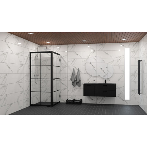 Seinälaatta Carrara Maxi rect 300 x 600 mm huonekuva