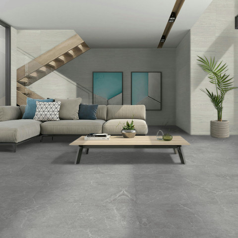 Lattialaatta Storm 60 x 60 cm rect grey 