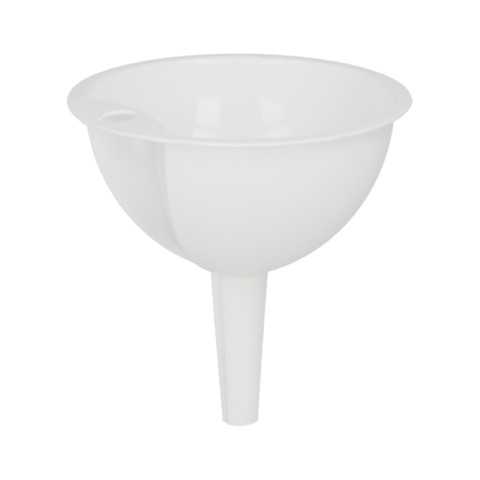 Suppilo muovi 10 cm valkoinen Metaltex