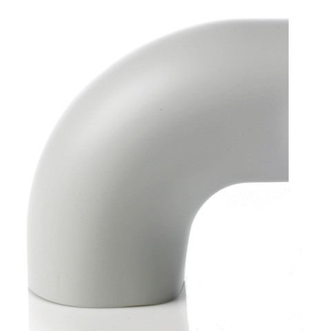 PVC-kulma 3S,  90 astetta, 50 mm
