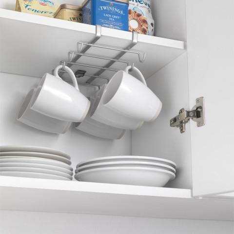 Kahvikuppiteline My-Mug 10 mukille harmaa