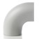 PVC-kulma 3S,  90 astetta, 50 mm